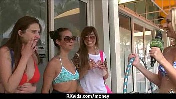 Amateur girl likes to suck cock for cash 14