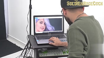 Webcam model seduces me to fill her pussy with cum