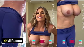 My stepmom using her muscles against me