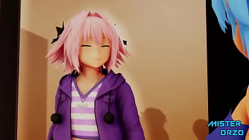 Astolfo and cirno meeting