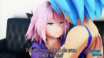 Astolfo and cirno meeting