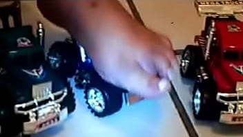 Sexy red 3 truck crush