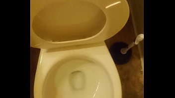Pee in the toilet