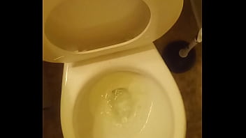 Pee in the toilet