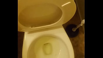 Pee in the toilet