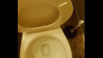 Pee in the toilet