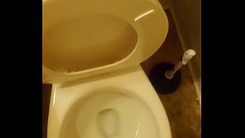 Pee in the toilet