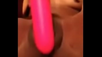 4798910 ebony teen pink dildo creamy pussy 208