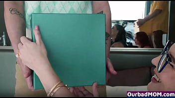 Suck our stepsons' dicks and let them pound our pussy ourbadmom