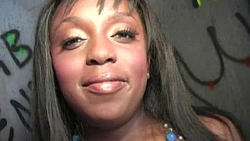 Black girl have surprise gloryhole 28