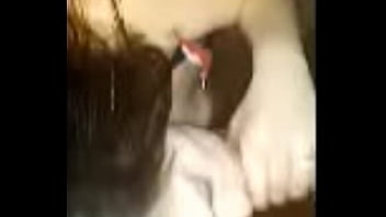 Brunette likes to suck