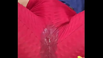 Masturbación en leggins