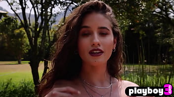 Hot big boobs model enjoyed hot striptease and babe enjoyed posing for playboy