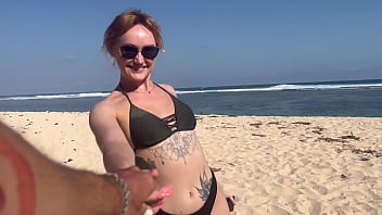 Beauty from the beach gets tied up