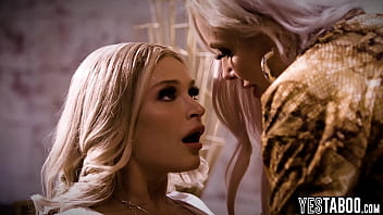 Big boobs mature milf employer fucks a desperate petite beauty in her office