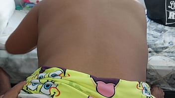 Latina riding on her stepbrother's cock