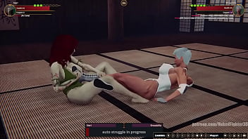Neri vs broadzilla nf3d female combat kinky battle