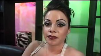 Slutty latina whore rides a cock on the sofa while her girl friend watches Slutty latina whore rides a cock on the sofa while her girl friend watches