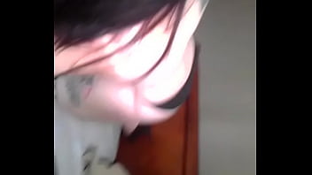 Teaching her how to suck dick