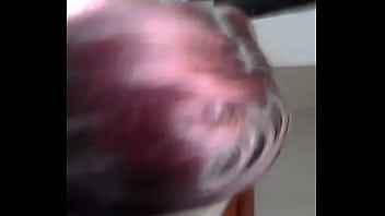 Teaching her how to suck dick