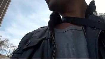 Hungry redhead slut catched up in the street fucked hard in pov