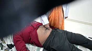 Patient showing cock in clinic