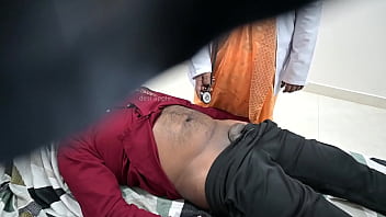 Patient showing cock in clinic