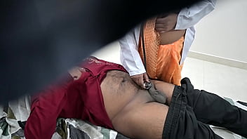 Patient showing cock in clinic