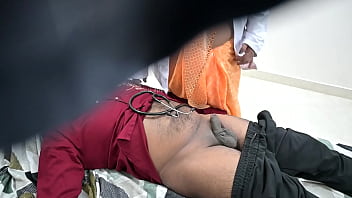 Patient showing cock in clinic