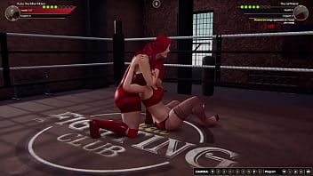 Ruby vs girlfriend {nf3d video game fighting mma femdom ring} Ruby vs girlfriend {nf3d video game fighting mma femdom ring}