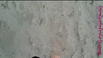 Spaziergang in nylon am strand ** urlaub wangerland **