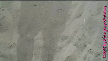 Spaziergang in nylon am strand ** urlaub wangerland **