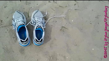 Spaziergang in nylon am strand ** urlaub wangerland **