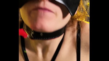 Collared slave bdsm training mobile 4k