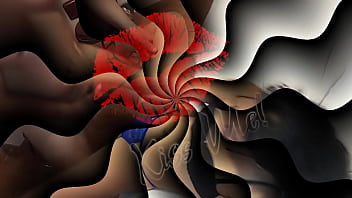 Bien abierta de piernas sobandose el coño