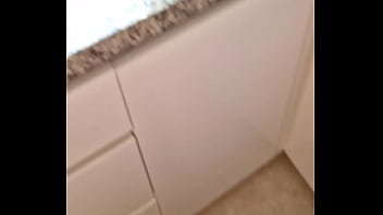 Spanish girl fucking and sucking in the kitchen blowjob pussy fuck big ass slut redhead