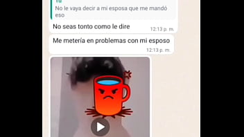 La vecina se puso cachonda al hablar conmigo