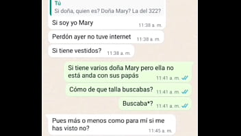La vecina se puso cachonda al hablar conmigo