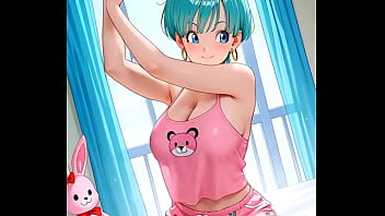Bulma es pura energía al levantarse de la cama