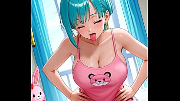 Bulma es pura energía al levantarse de la cama