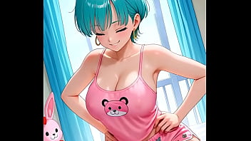 Bulma es pura energía al levantarse de la cama