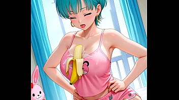 Bulma es pura energía al levantarse de la cama