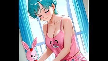 Bulma es pura energía al levantarse de la cama