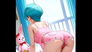 Bulma es pura energía al levantarse de la cama