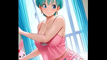 Bulma es pura energía al levantarse de la cama