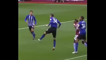 John mcginn hits the bar and in