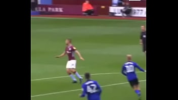 John mcginn hits the bar and in