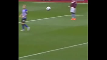 John mcginn hits the bar and in