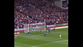 John mcginn hits the bar and in