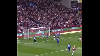 John mcginn hits the bar and in